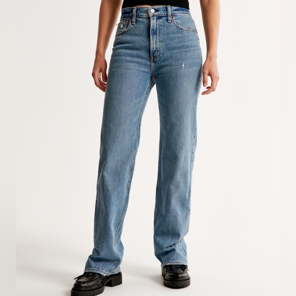 High Rise 90s Relaxed Jean - Classic Fit 32/14 XLong
